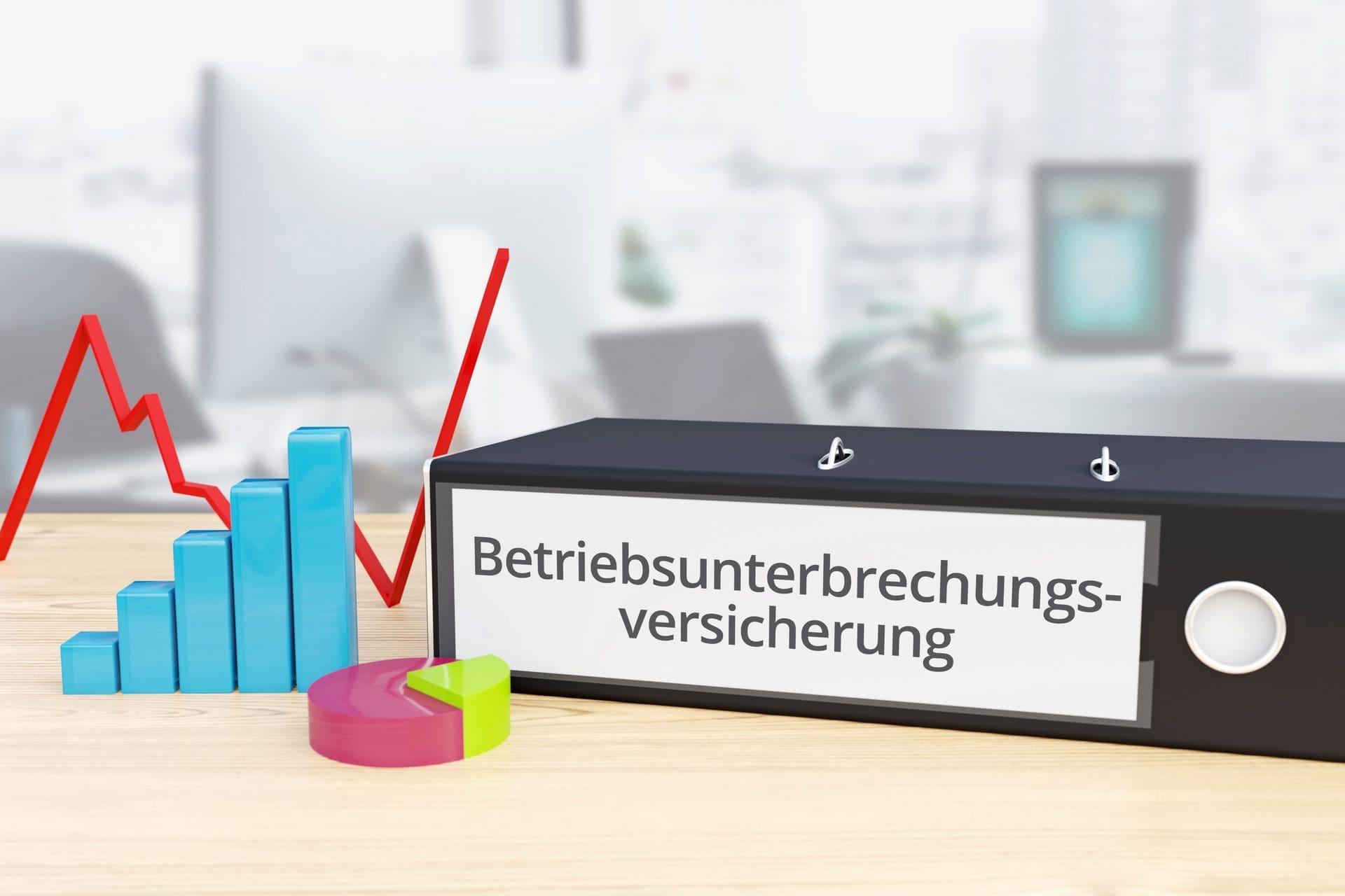 Betriebsunterbrechungsversicherung | Übernimmt die Versicherung meine Ertragsausfälle und sonstigen Betriebsunterbrechungsschäden? (© MQ-Illustrations / stock.adobe.com)