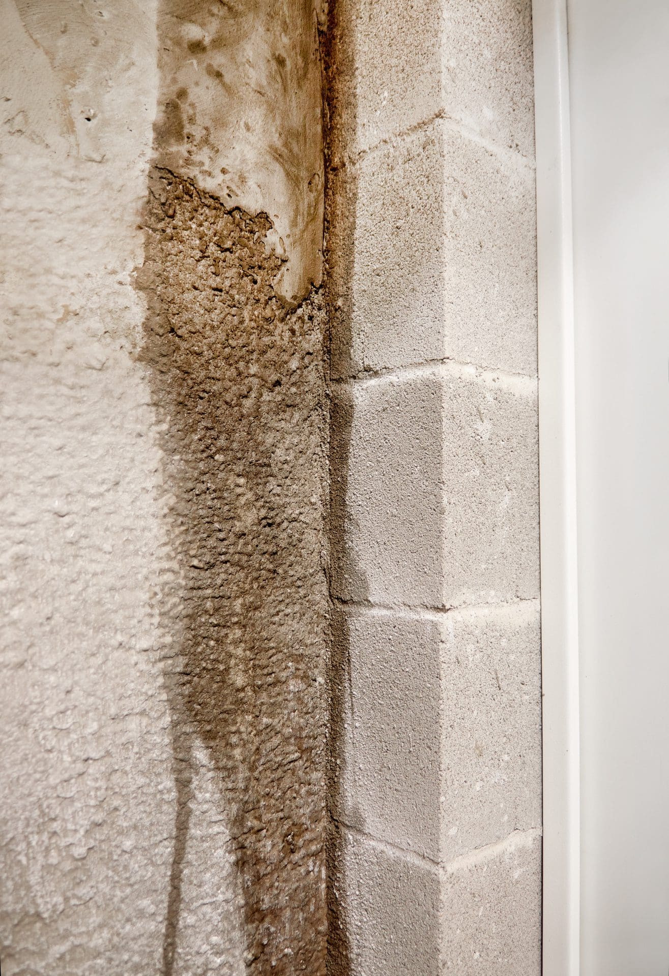 Feuchte Wand im Keller nach Wasserschaden - Wie trocknen / entfeuchten? (© cunaplus / stock.adobe.com)