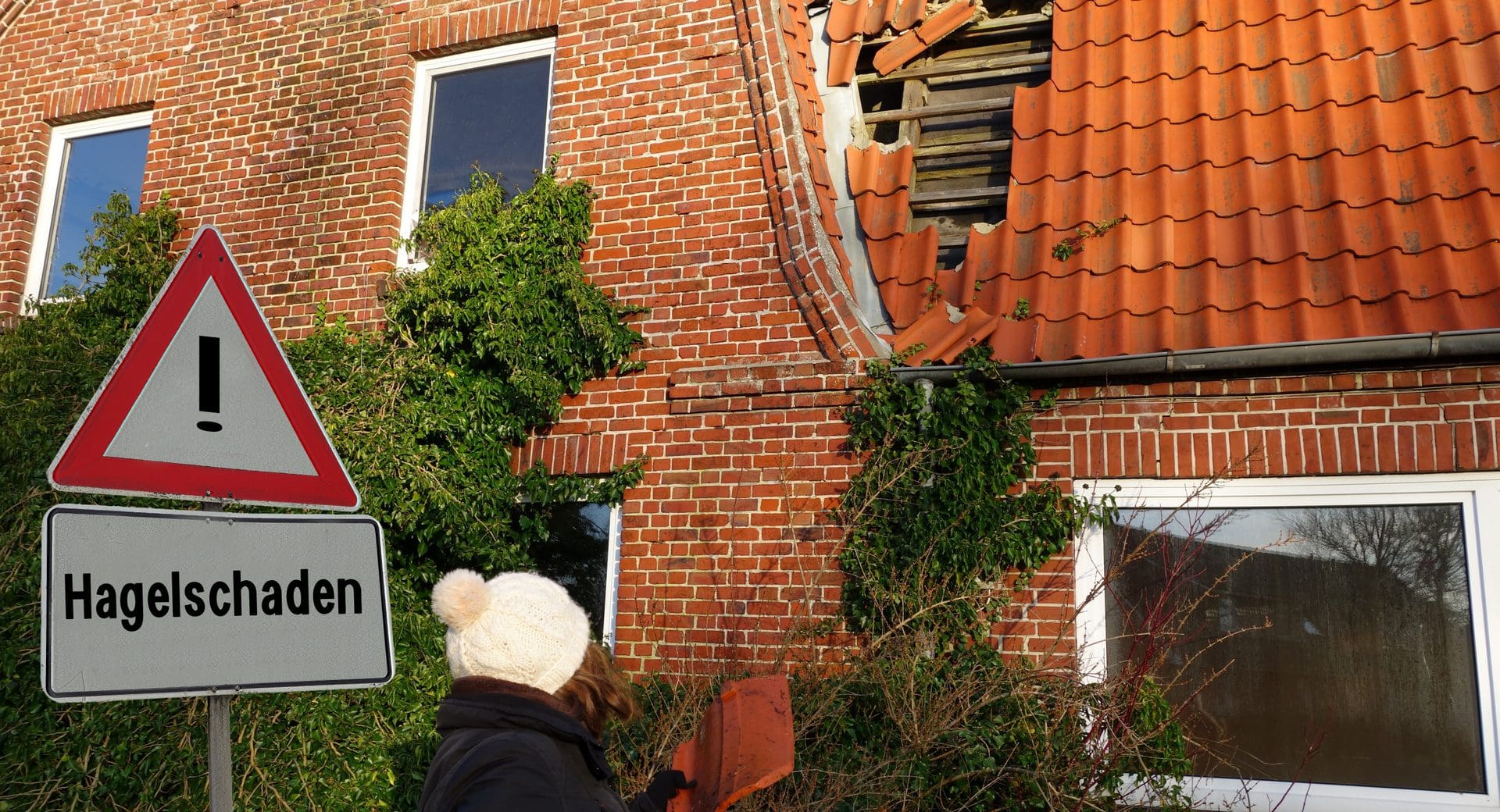 Hagelschaden! - Hagelschäden an Gebäuden mit der Versicherung regulieren (© pusteflower9024 / stock.adobe.com)