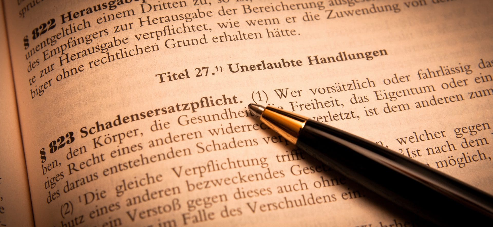 Schadenersatzpflicht bei vorsätzlichem oder fahrlässigem Handeln (© Marco Drux / Fotolia) Schadenersatzpflicht bei vorsätzlichem oder fahrlässigem Handeln (© Marco Drux / Fotolia)