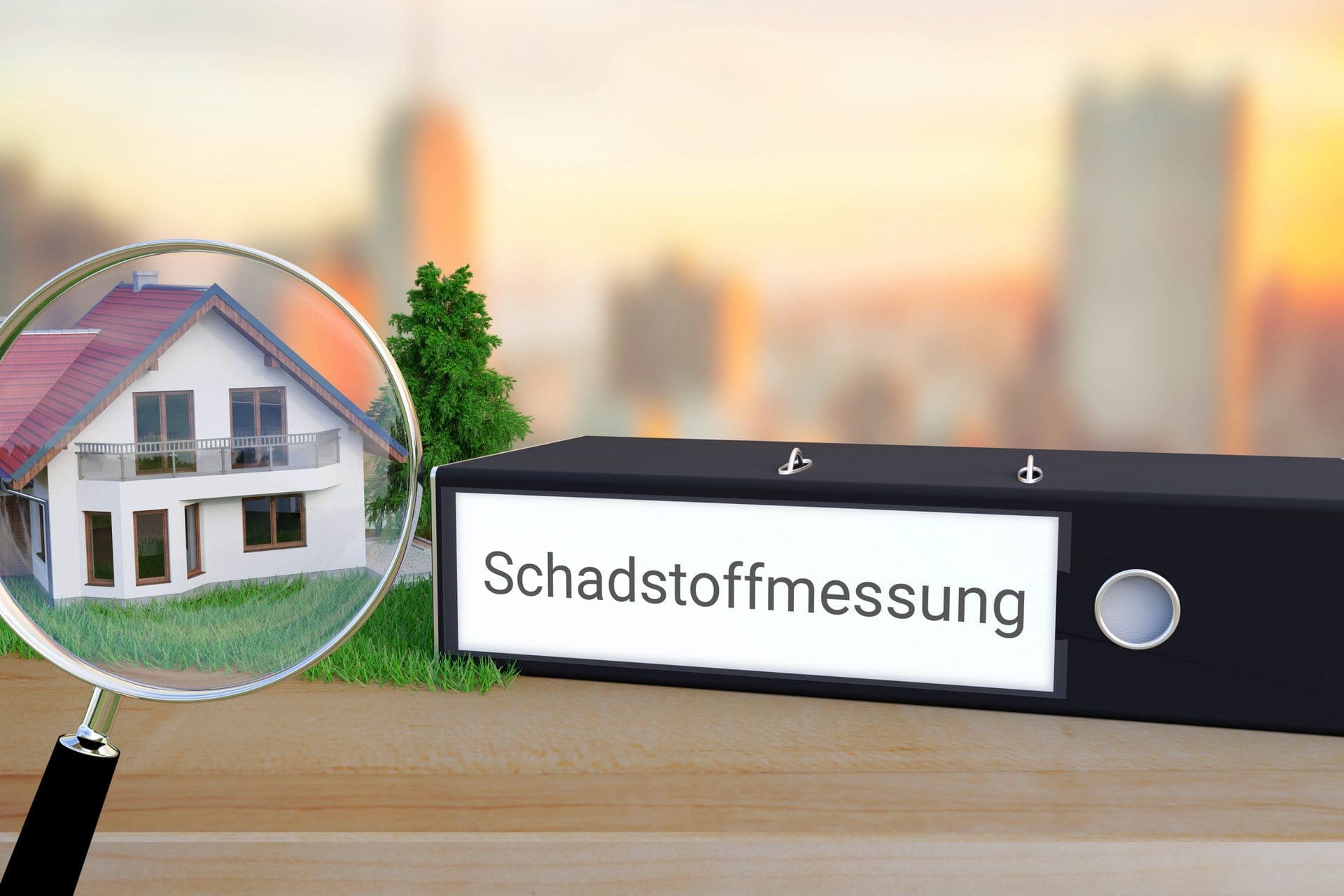 Schadstoffmessung | Nach Feststellung von Art und Umfang der Schadstoffe im Gebäude wickeln spezialisierte Firmen die entsprechende Sanierung ab. (© MQ-Illustrations / stock.adobe.com)