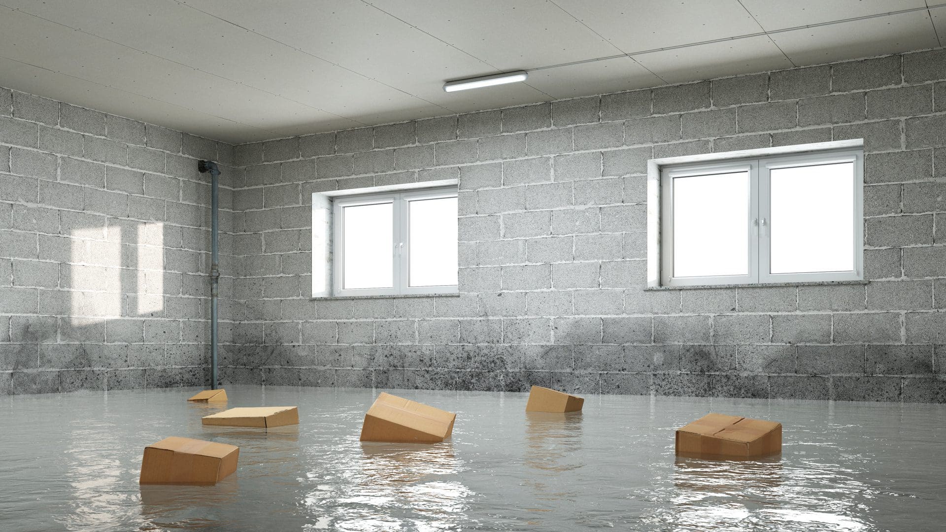 Was tun, wenn der Keller unter Wasser steht? (© Robert Kneschke / stock.adobe.com)