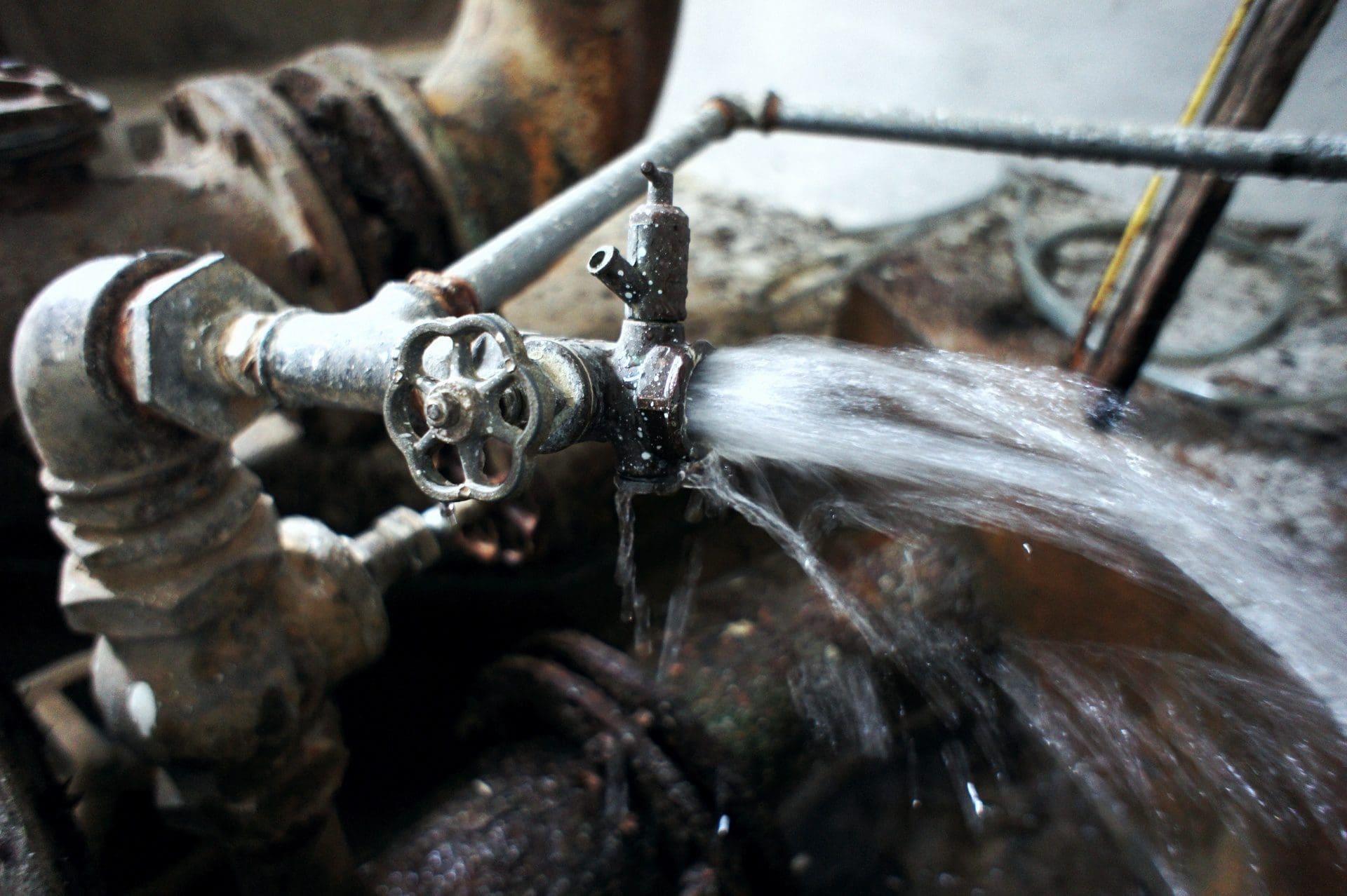 Wenn eine Wasserleitung platzt, steht schnell der ganze Keller unter Wasser - mit teils gravierenden Wasserschäden, die eine teure Wasserschadensanierung durch Fachfirmen nötig machen (© Milje Ivan / stock.adobe.com)