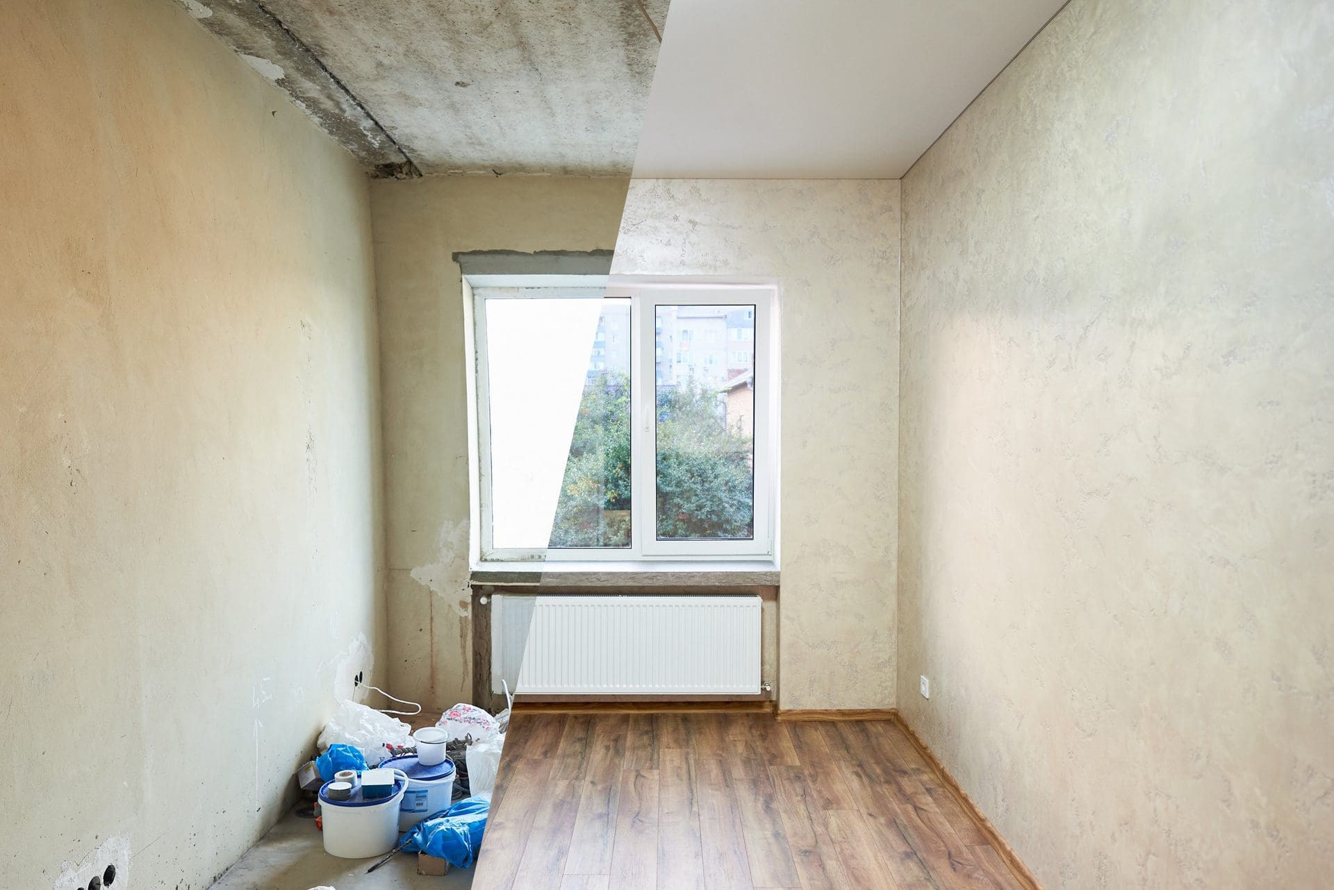Wohnung renoviert: Vorher / nachher (© anatoliy_gleb / stock.adobe.com)